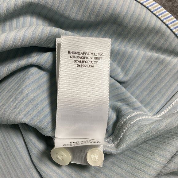 RHONE Commuter Stretch Button Lightweight Shirt Long Sleeve Men’s Size S/P Slim - Picture 16 of 16